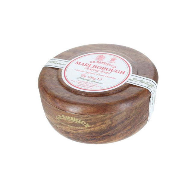 D.R. Harris Marlborough Shaving Soap in Mahogany Bowl 100g