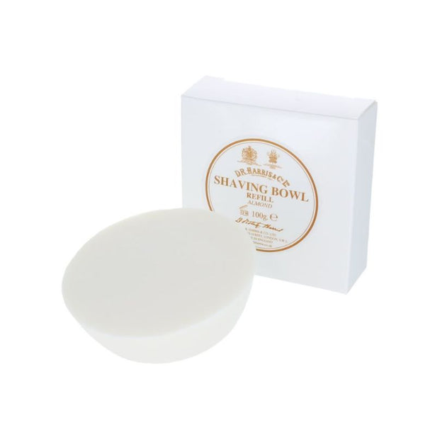 D.R. Harris Almond Shaving Soap Refill 100g