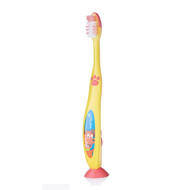 Brush-baby FlossBrush 6+ yrs (Yellow)