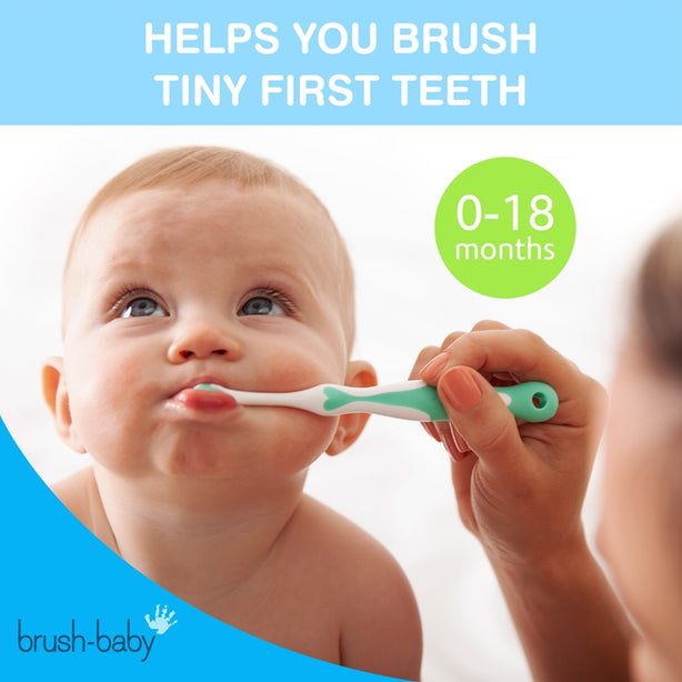 Brush-baby First Brush 0-18 mths (Green)