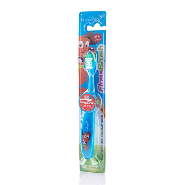 Brush-baby FlossBrush 6+ yrs (Blue)