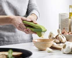 CleanForce Garlic Press - Green