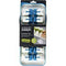 Quick Snap Easy Release Ice-cube Tray w/Stackable Lid - Blue