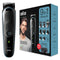 Braun MGK5380, 9-in-1 Beard Trimmer for Men, All-in-One Tool, Hair Clipper, For Face, Hair, Body, Ear, Nose, 7 attachments, Black / Nordic Blue.