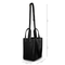 X Nihilo Eight Mini Leather Handbag Tote Bucket Bag Black