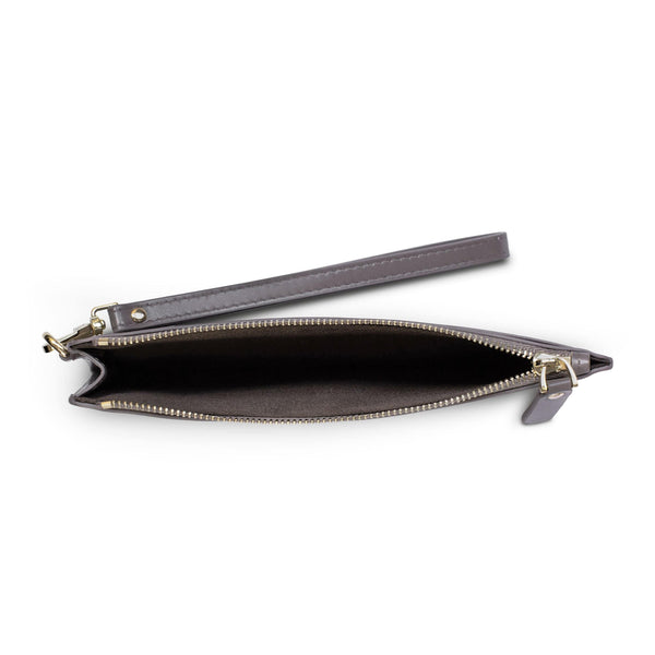 X Nihilo Carson Leather Wallet Grey
