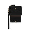 X Nihilo Charlie Leather Coin Pouch Black