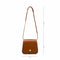 X Nihilo Soleste Leather Crossbody Bag Tan