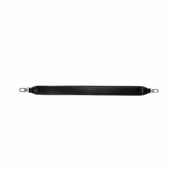 X Nihilo Bag Handle Leather Black White