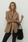 X Nihilo Fifth Avenue Leather Handbag Tote Canvas Black