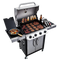 Char-Broil Performance CV 4-Burner Gas BBQ Grill W/Side Burner
