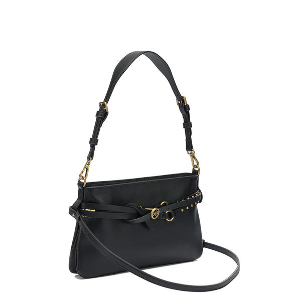 Love Birds Mini Small Calfskin Shoulder Bag - Black
