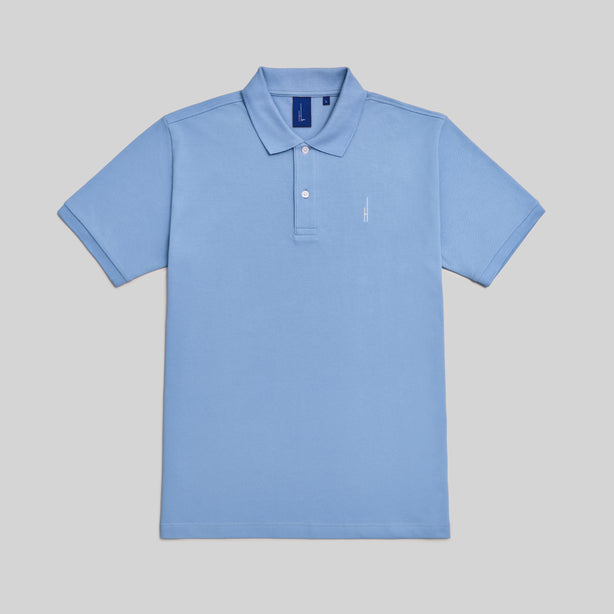 Highr, Sky Blue, Polo Tee