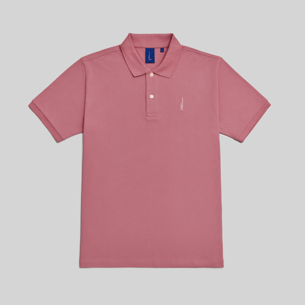 Highr, Dusty Pink, Polo Tee