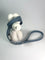 LEASh Pet Leash Biothane - Dusty Blue Silver Hardware