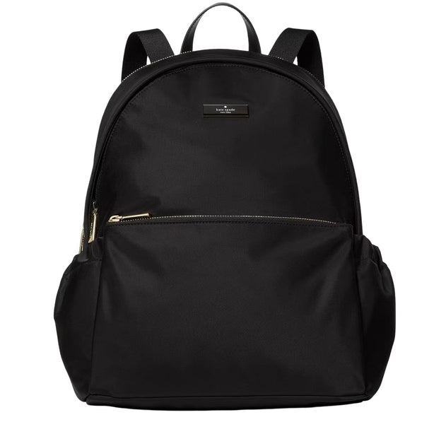 Kate Spade Carter Nylon Large Dome Backpack Bag - Black KP111