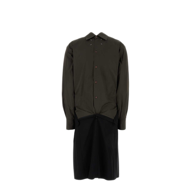 Two Tone Midi Dress