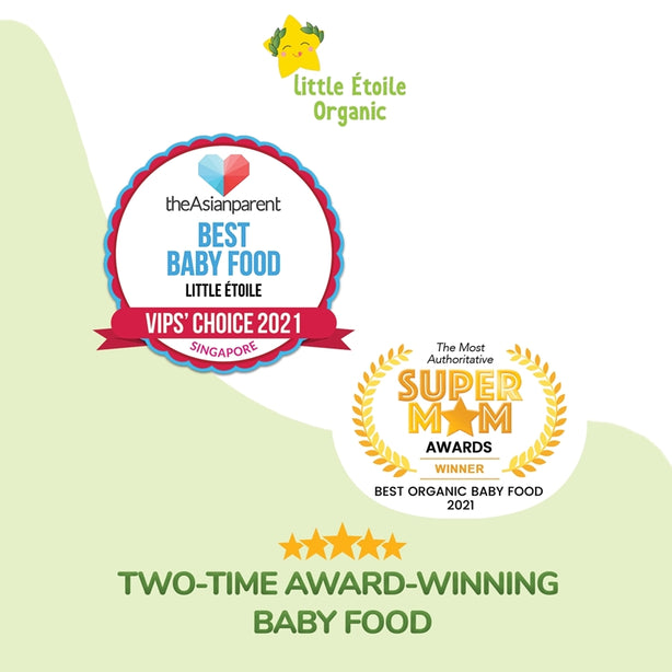 Little Etoile Mango, Peach & Chia Seed custard