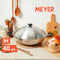 Meyer Ih Stainless Steel 40Cm | 9.4L Chinese Wok With Lid - Centennial