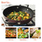 Meyer Ih Nonstick 26Cm Covered Kadai/Wok - Merlot