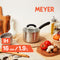 Meyer Ih Stainless Steel 16Cm | 1.9L Saucepan With Glass Lid