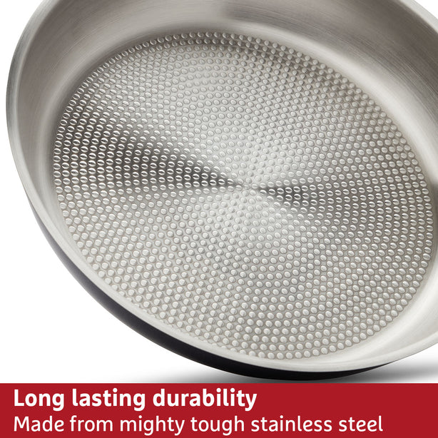 [Prestige] Ih Stainless Steel 20Cm Frypan - Optisteel