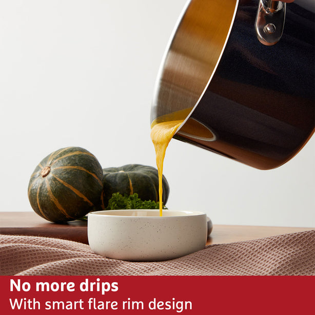 [Prestige] Ih Stainless Steel 18Cm | 2.8L Covered Saucepan - Optisteel