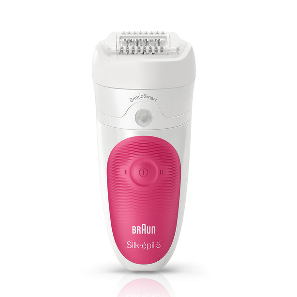 Braun Silk Epil 5 SE 5-513 Epilator Hair Removal for Women Wet & Dry Pink
