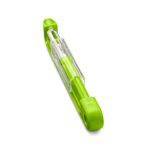 Dreamfarm Nylon Peeler With Sharpener Green