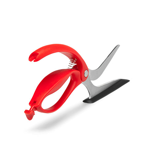 Dreamfarm Nylon Pizza Scissor With Spatula Red