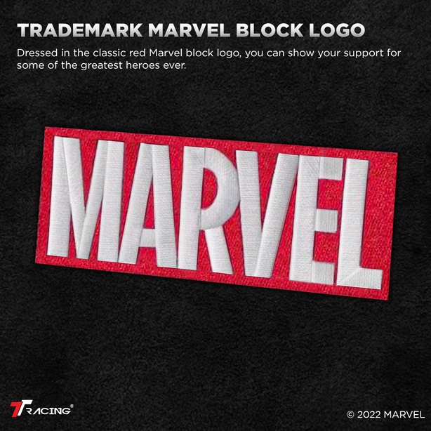 TTRacing XL Memory Foam Lumbar Pillow with Cooltec Gel - Carnage Edition