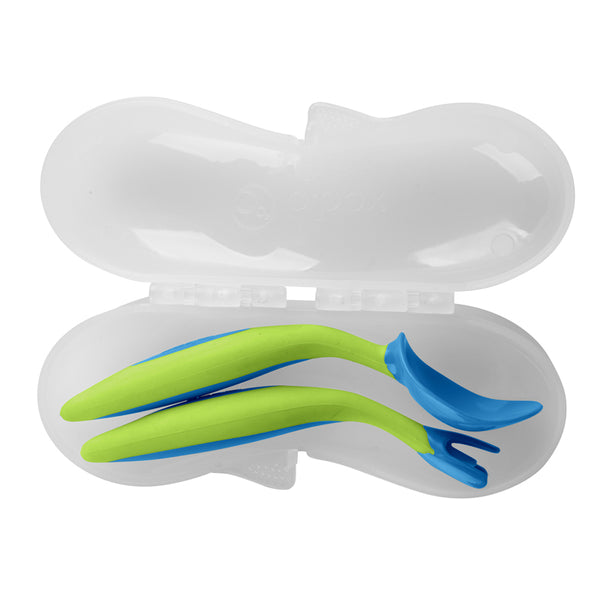 B.box Toddler Cutlery Set (Ocean Breeze)