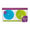 B.box Silicone Lids Travel Pack (Ocean Breeze)