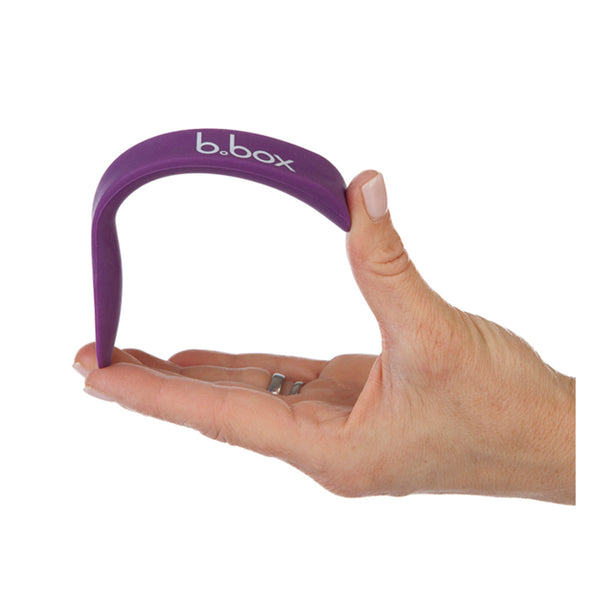 B.box Flexible Silicone Spoons (2pk) (Pink/Purple)