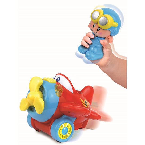 Hap-P-Kid Little Learner Shake & Move Plane