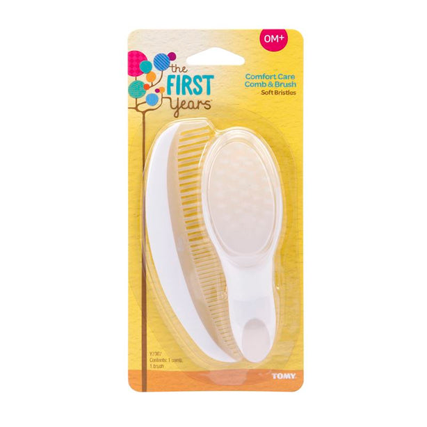 The First Years Comfort Care Comb & Brush Set