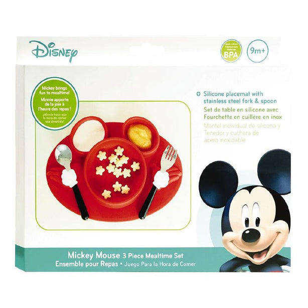 The First Years Disney Mickey Mouse 3pc Mealtime Set