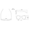 Real Shades Screen Shades (7yrs+) Chill Matte Black with Pouch