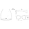 Real Shades Screen Shades (7yrs+) Chill Matte Black with Pouch
