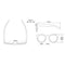 Real Shades Screen Shades (2yrs)+ Chill Matte Steel Blue with Pouch