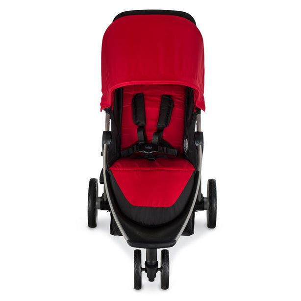Britax B-Lively Stroller (Cardinal/Red) + B-Safe Gen2 Infant Car Seat (Eclipse Black) Travel System
