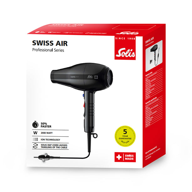 Solis Hair Dryer Swiss Air