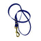 LEASh Pet Leash Biothane - Berry Blue Gold Hardware