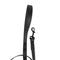 LEASh Pet Leash Biothane - Matte Black Black Hardware