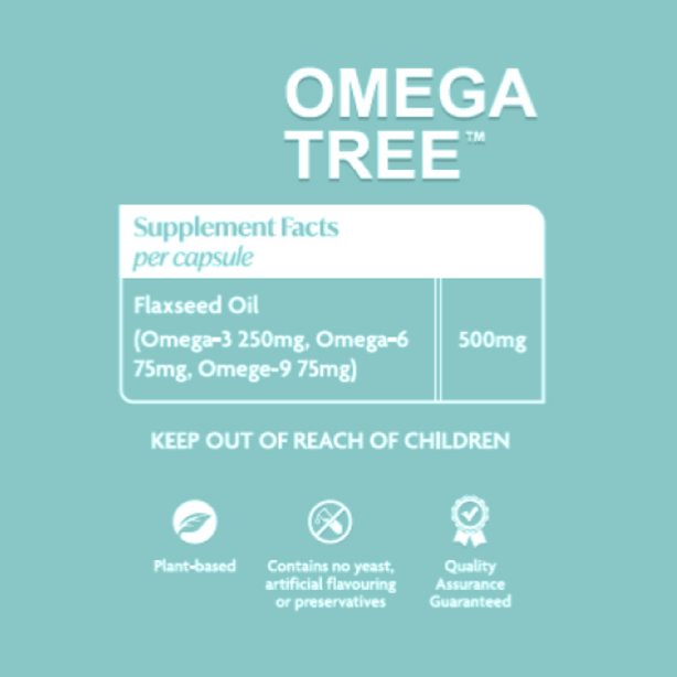 QN Wellness Omega Tree™ - 60 Veggie Softgel x 3 boxes