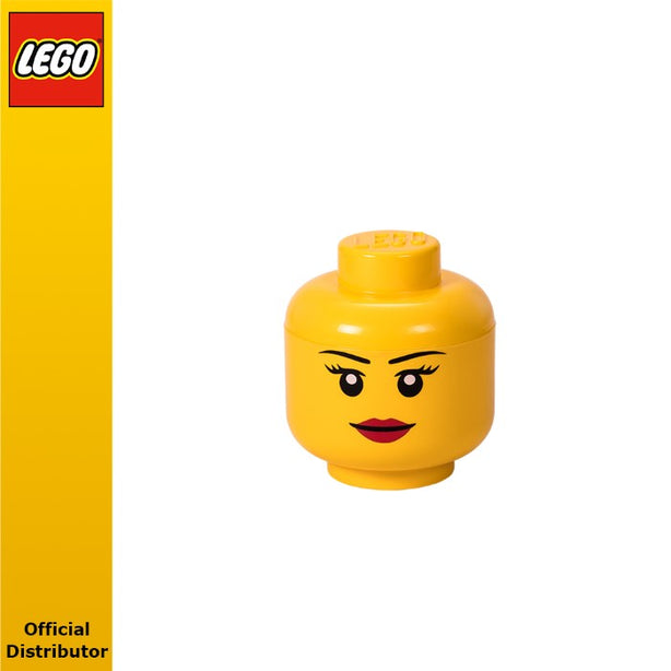 LEGO Storage Head (Small) - Girl