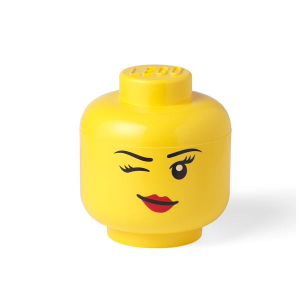 LEGO Storage Head (Large) - Winking