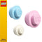 LEGO Wall Hangers (White,Blue,Pink)