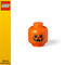 LEGO Storage Head (Small) - Pumpkin