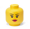 LEGO Storage Head (Large) - Girl